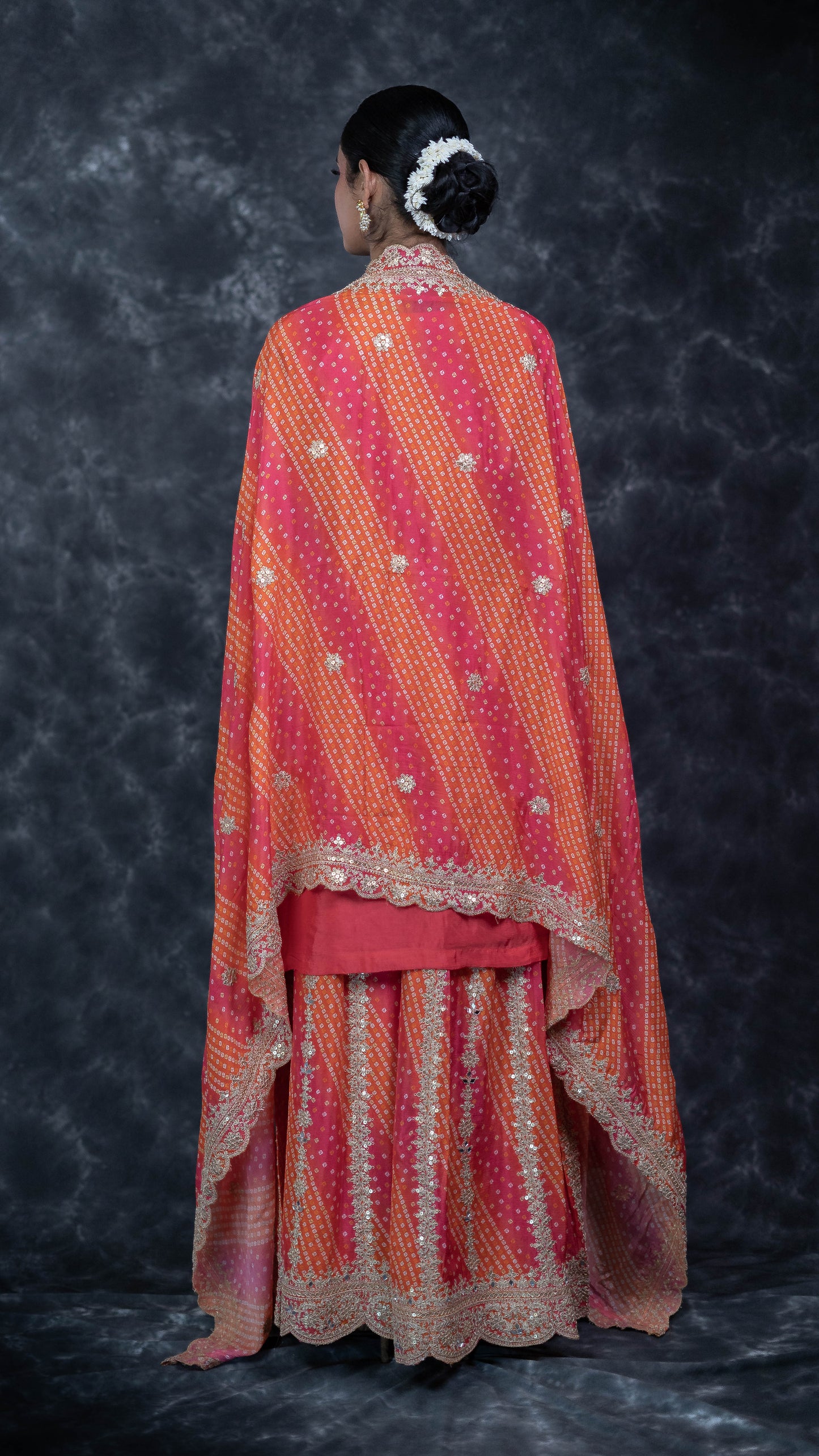 Bandhani Print Suit Set