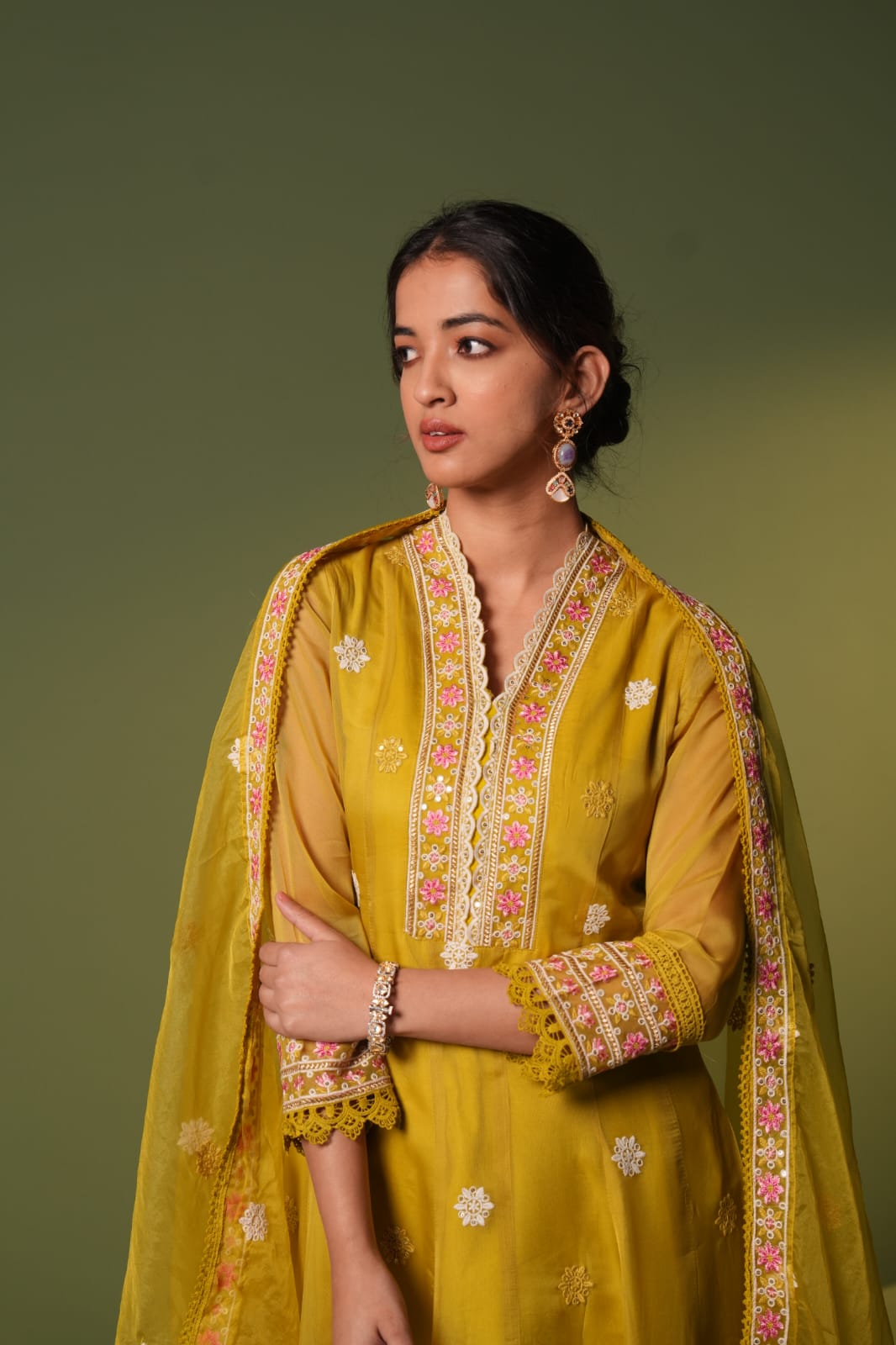 Crepe Anarkali Suit